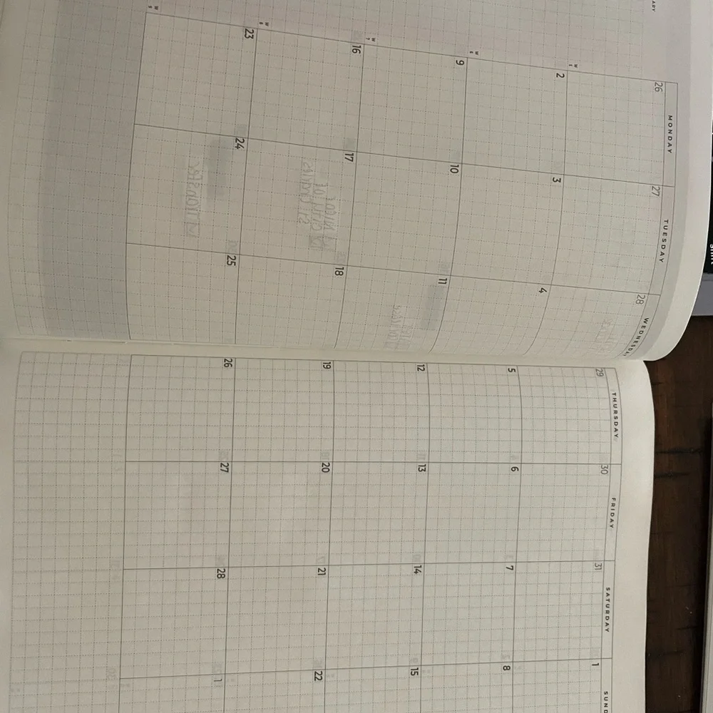 Lightly Used Sterling Ink A5-V Compact Full Year Planner, Cover & More! - Picture 4 of 16